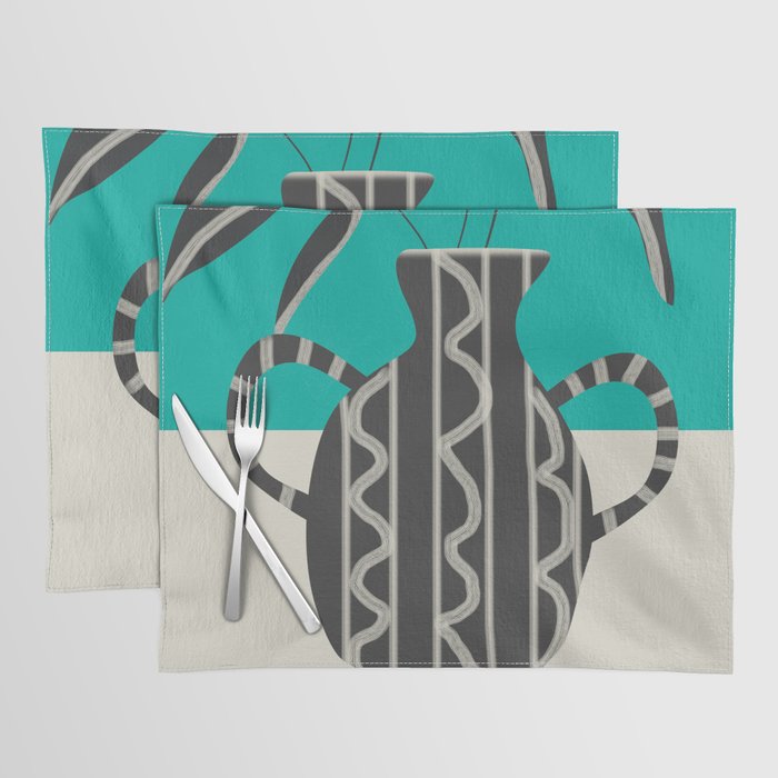 Minimalist Flora 7 Placemat Gallery Image 1