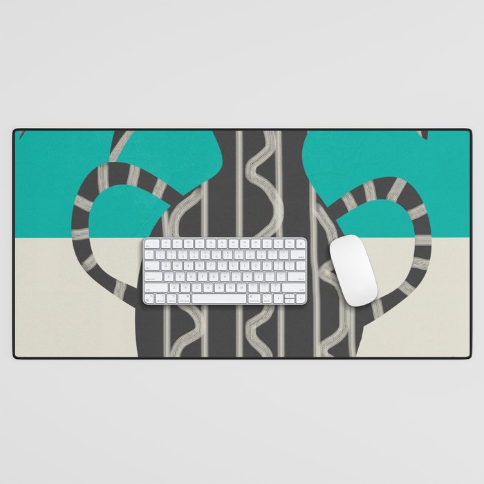 Minimalist Flora 7 Desk Mat Gallery Image 1