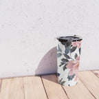 lush rosehip flowers Travel Mug Gallery Image 4