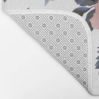 lush rosehip flowers Bath Mat Gallery Image 2