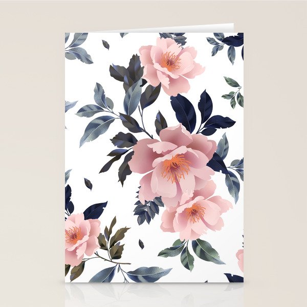 lush rosehip flowers Stationery Card Gallery Image 2