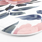 lush rosehip flowers Bath Mat Gallery Image 3