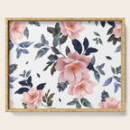 lush rosehip flowers Serving Tray Gallery Image 1