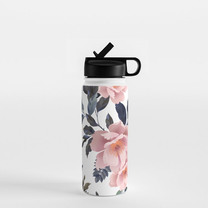 lush rosehip flowers Water Bottle Gallery Image 1