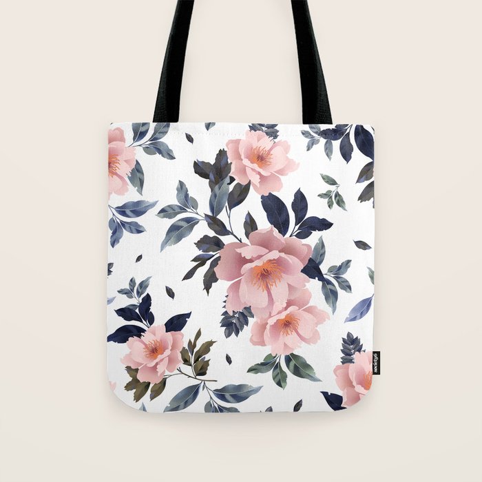 lush rosehip flowers Tote Bag Gallery Image 1