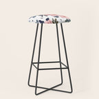 lush rosehip flowers Stool Gallery Image 1