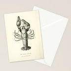 Crayfish (1895) Stationery Card Gallery Image 2