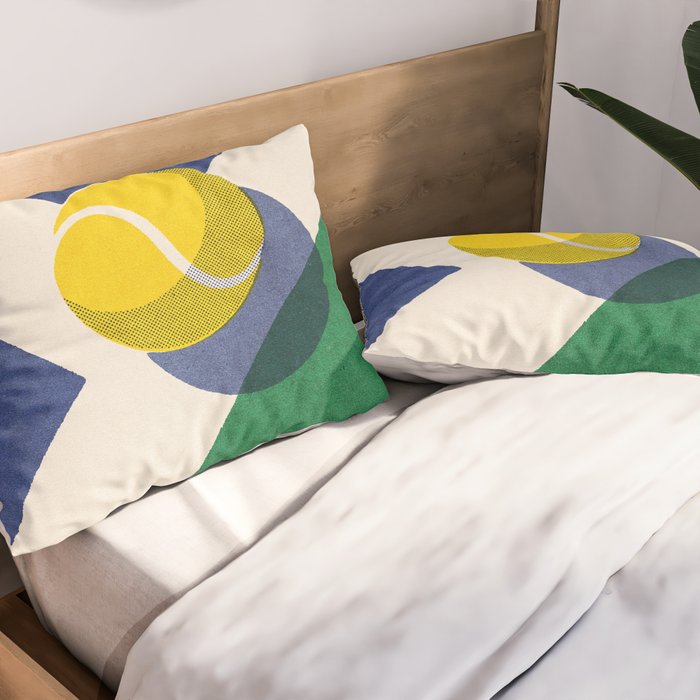 BALLS / Tennis - hard court II Pillow Sham Gallery Image 2