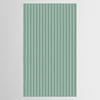Minimal Arch XXXVII Natural Green Modern Geometric Lines Tablecloth Gallery Image 2