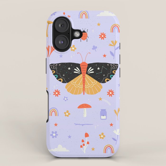 Magic butterfly Pattern iPhone Case Gallery Image 1