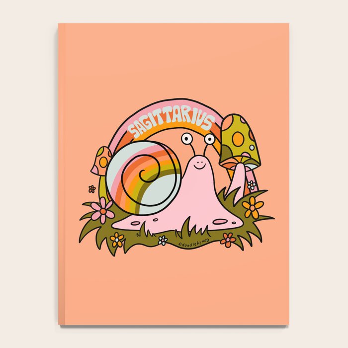 Sagittarius Snail Notebook Gallery Image 4