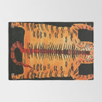 Tibetan Antique Tiger Rug Print Rug Gallery Image 2