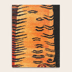 Tibetan Antique Tiger Rug Print Notebook Gallery Image 4