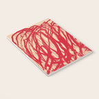 cy twombly red line Notebook Gallery Image 3