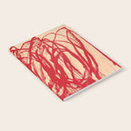 cy twombly red line Notebook Gallery Image 2