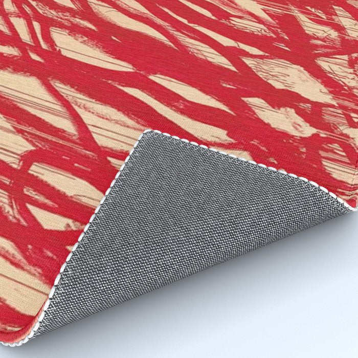 cy twombly red line Rug Gallery Image 4