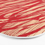 cy twombly red line Bath Mat Gallery Image 3