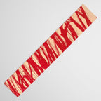 cy twombly red line Table Runner Gallery Image 3