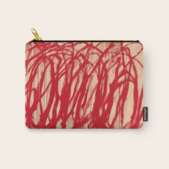 cy twombly red line Carry All Pouch Gallery Image 1