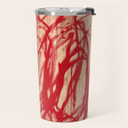 cy twombly red line Travel Mug Gallery Image 2