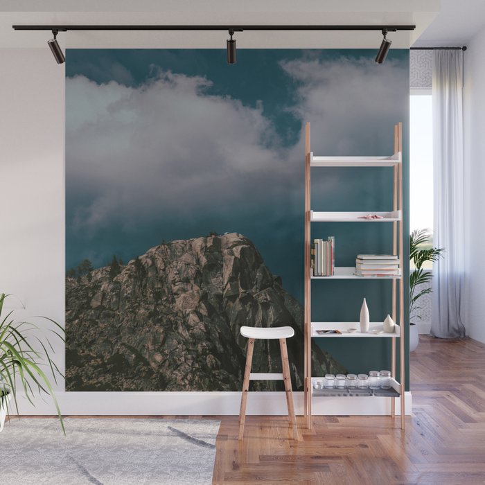 Rocky Donner Pass Wall Mural Gallery Image 1