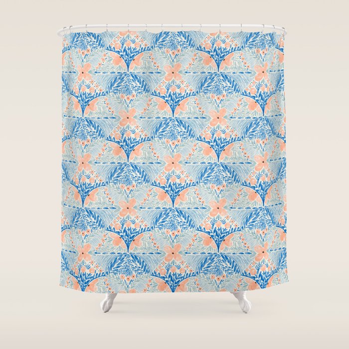 Chic Floral Decor BP Shower Curtain Gallery Image 1