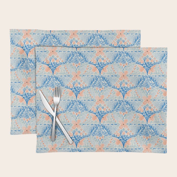 Chic Floral Decor BP Placemat Gallery Image 1