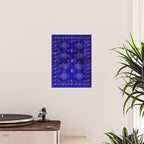 Oriental Opulence: Royal Blue Velvet Moroccan Majesty Poster Gallery Image 2