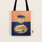 Coffee with Cake Tote Bag Gallery Image 1