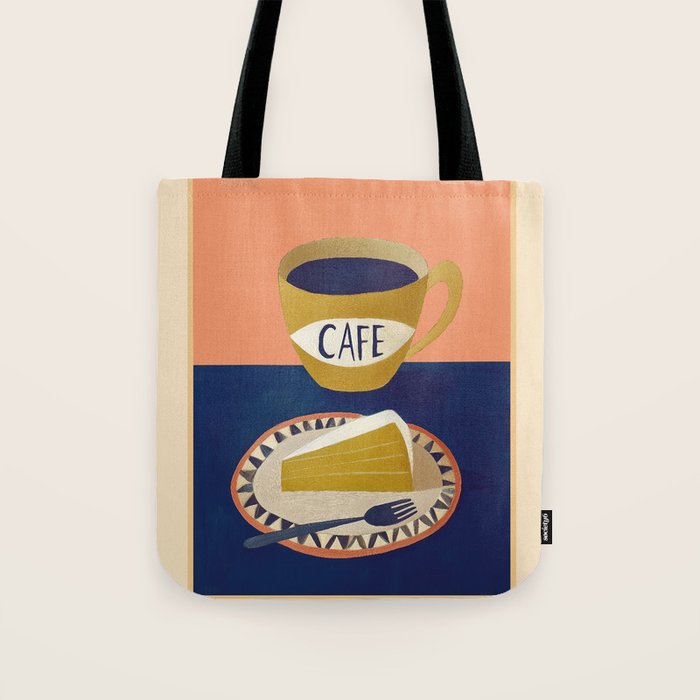 Coffee with Cake Tote Bag Gallery Image 1