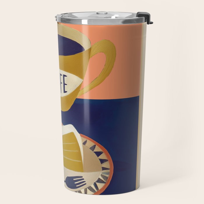 Coffee with Cake Travel Mug Gallery Image 2