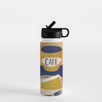 Coffee with Cake Water Bottle Gallery Image 1