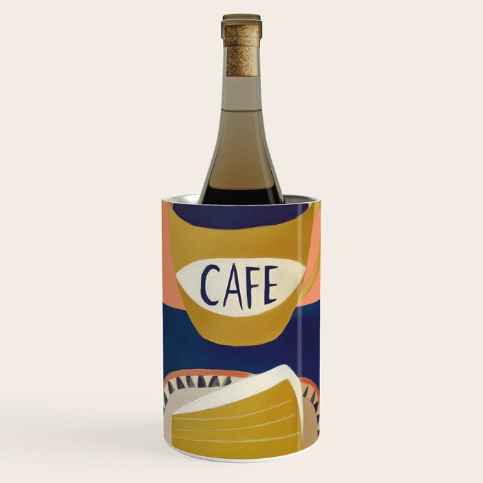 Coffee with Cake Wine Chiller Gallery Image 1