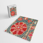 18th Century Suzani Fragment Print Jigsaw Puzzle Gallery Image 2
