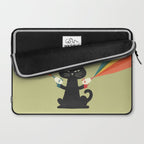 Ray gun cat Laptop Sleeve Gallery Image 2