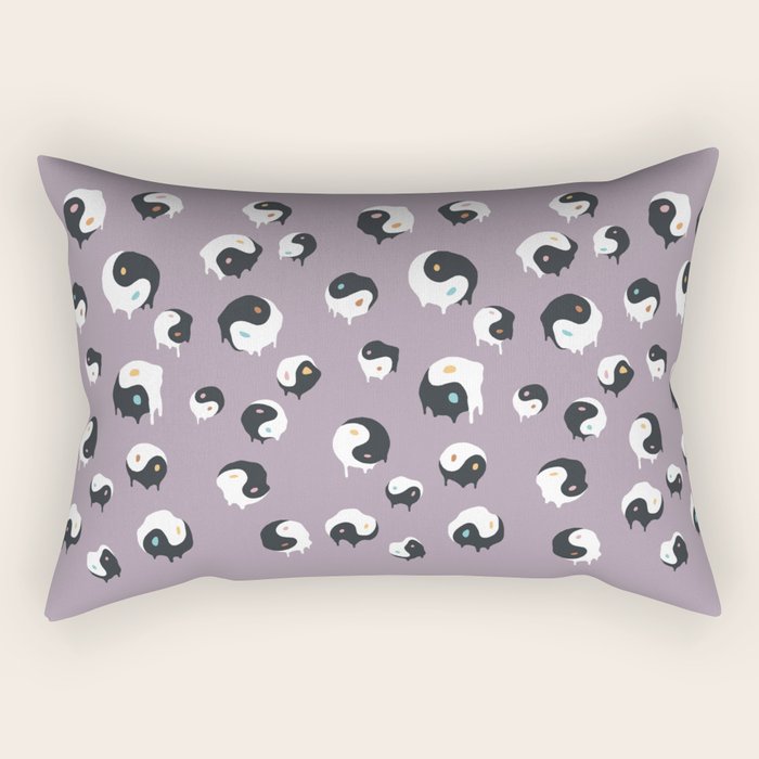 Yinyang pattern 1p  Rectangular Pillow Gallery Image 1