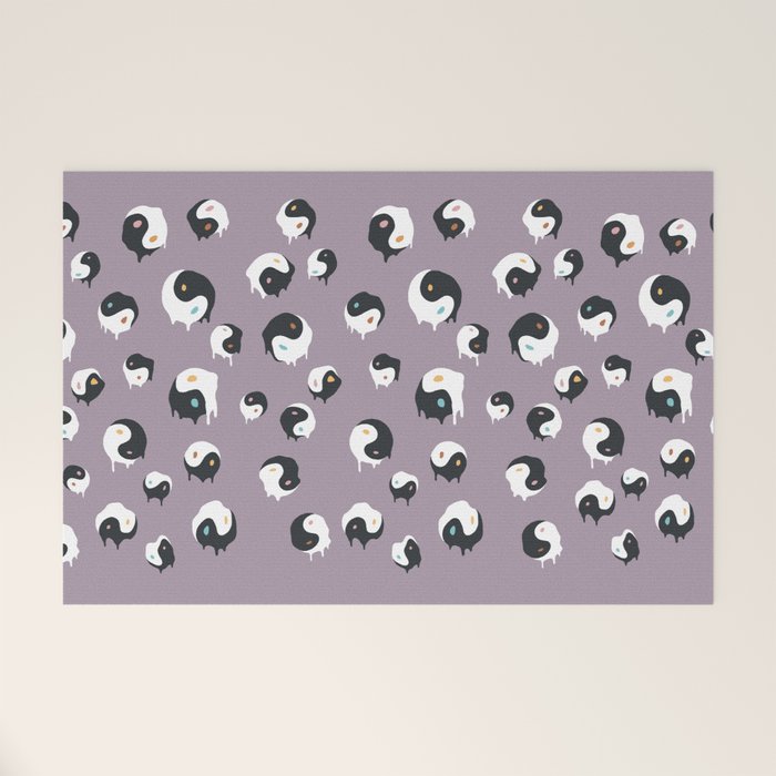 Yinyang pattern 1p  Welcome Mat Gallery Image 1