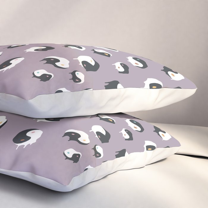 Yinyang pattern 1p  Pillow Sham Gallery Image 3