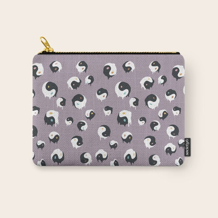 Yinyang pattern 1p  Carry All Pouch Gallery Image 1