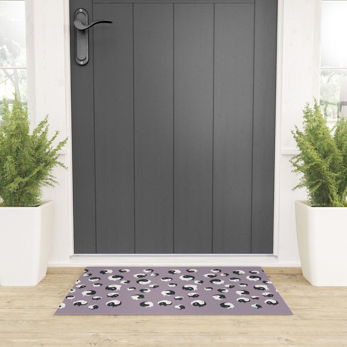 Yinyang pattern 1p  Welcome Mat Gallery Image 3