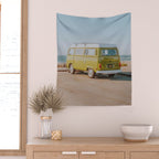 summer van ix / cayucos, california Wall Tapestry Gallery Image 2