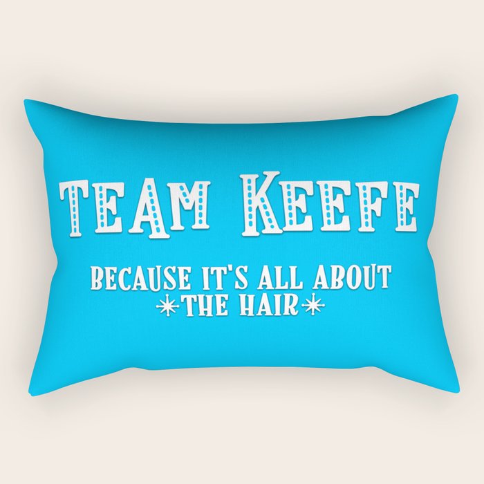 Team Keefe Rectangular Pillow Gallery Image 1