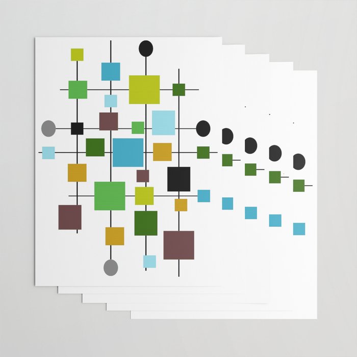 Mid-Century Modern Art 1.3.2 Wrapping Paper Gallery Image 3