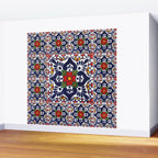 talavera mexican tile pattern Wall Mural Gallery Image 2
