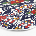 talavera mexican tile pattern Bath Mat Gallery Image 3