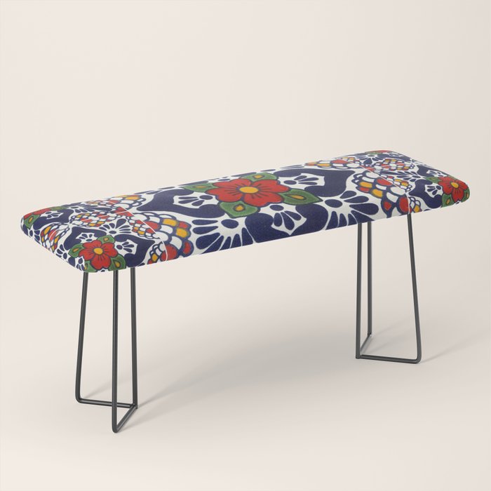 talavera mexican tile pattern Bench Gallery Image 1