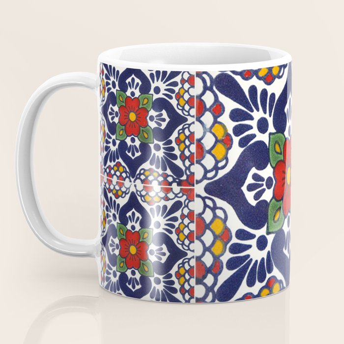 talavera mexican tile pattern Coffee Mug Gallery Image 3