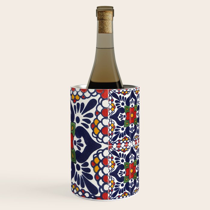 talavera mexican tile pattern Wine Chiller Gallery Image 3