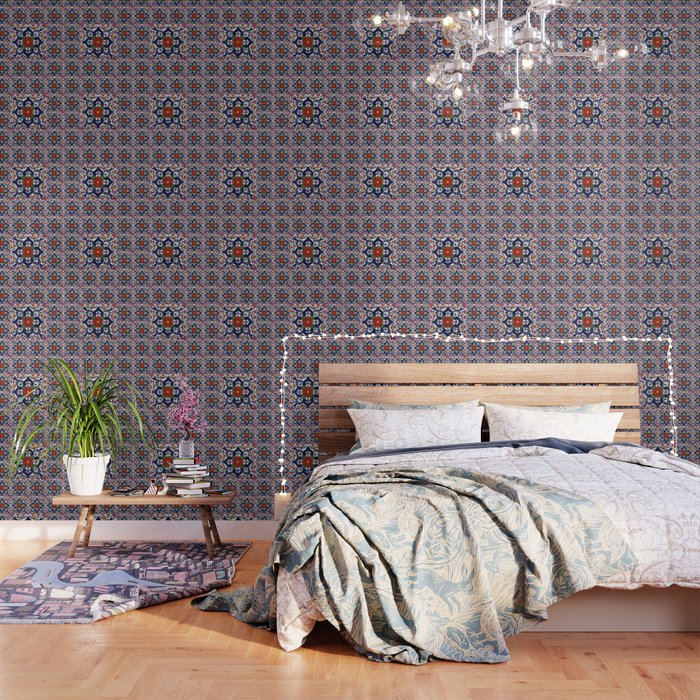 talavera mexican tile pattern Wallpaper Gallery Image 3