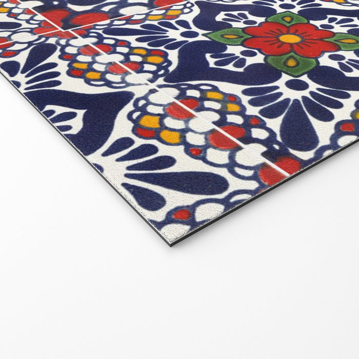 talavera mexican tile pattern Welcome Mat Gallery Image 2